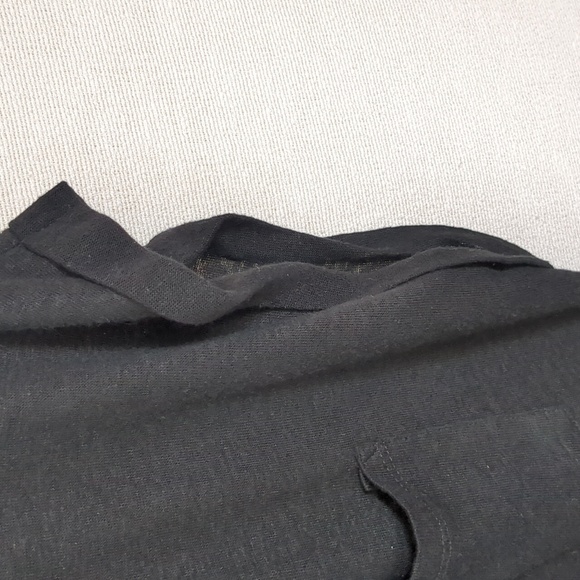 NWT Mango Women's Short Sleeve Henley Style T Shirt Dress Black Size XS - Picture 7 of 13